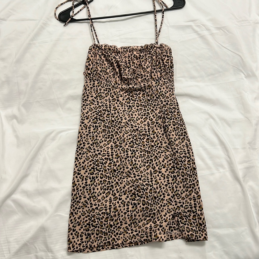 oh Polly mini leopard dress